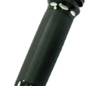 Zodiac Z354102 Panarama Grips Set Black w/Clear Cuts for H-D 73-17 Mod Fresh Stock