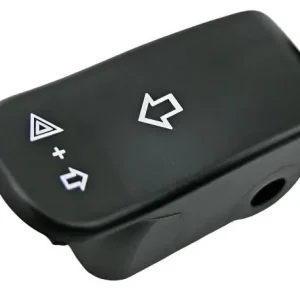 Zodiac Z370848 Turn Signal Thumb Switch Extensions Black for Softail 9 Limited Offer