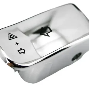 Zodiac Z370849 Turn Signal Thumb Switch Extensions Chrome for Softail Best Choice