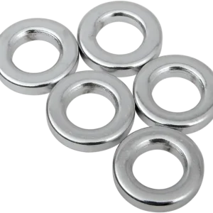 Viral DRAG SPECIALTIES Spacer - Chrome - 5/16" x 5/8" x 1/8" - 5-Pack