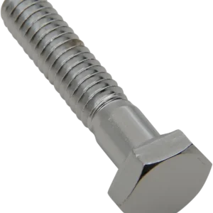 Warranty Included DRAG SPECIALTIES Replacement Hex-Head Bolt - Chrome - 1/4"-20 x 1" - 10-Pack