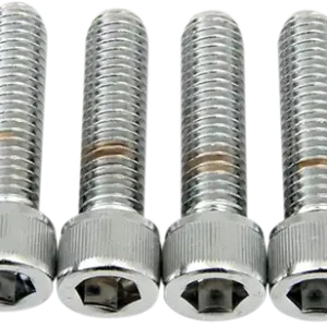 While Supplies Last DRAG SPECIALTIES Replacement Socket-Head Bolt - Knurled/Course Thread - 3/8-16 x 1-1/2" - 10 Pack