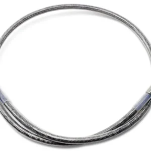 While Supplies Last DRAG SPECIALTIES Universal Stainless Steel Brake Line - Clear Coated - 36"