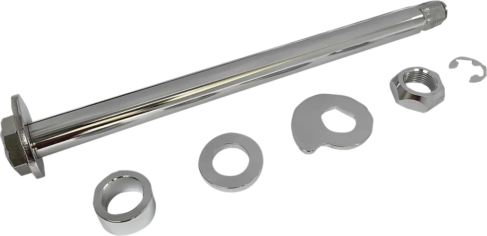 While Supplies Last DRAG SPECIALTIES Replacement Rear Axle Kit - Chrome - '09-'13 FLT