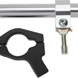 Authentic DRAG SPECIALTIES Hydraulic Adjustable Steering Damper Kit - Chrome - '20-'23 FXLRS