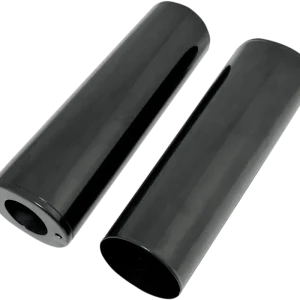 Trusted Brand DRAG SPECIALTIES Replacement Fork Slider Covers - Black - Extended +4" (10.5")