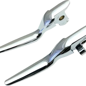 Viral DRAG SPECIALTIES LSR Style Wide Blade Brake / Clutch Lever Set - Chrome