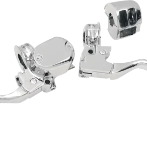 While Supplies Last DRAG SPECIALTIES Replacement Handlebar Controls Assembly with Switch Housings - Chrome - 1/2"