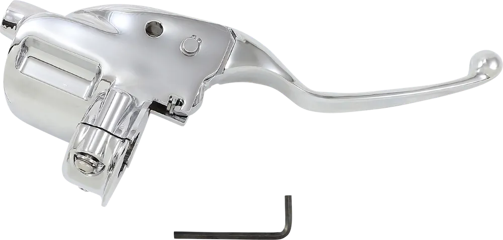 Viral DRAG SPECIALTIES Replacement Clutch Master Cylinder Assembly - 19/32" - Chrome