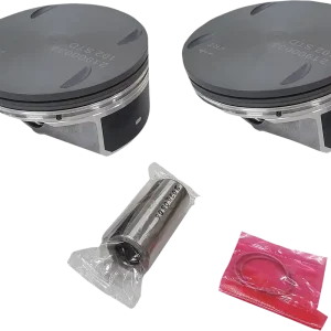 Bargain DRAG SPECIALTIES Replacement 10.5:1 Piston Set - Bore Oversize +0.005 - M8 114" Motor