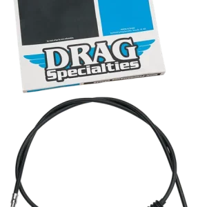Trusted Brand DRAG SPECIALTIES Replacement High-Efficiency Black Vinyl Clutch Cable - 60"