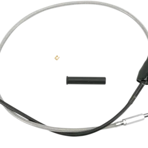 Affordable DRAG SPECIALTIES Replacement Throttle Idle Cable w/ Cruise Control - Stainless Braided - 38-3/8"