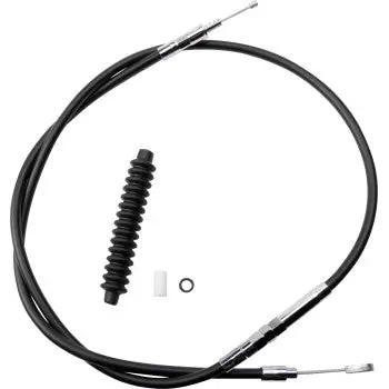 Warranty Included DRAG SPECIALTIES High-Efficiency Black Vinyl Clutch Cable - 80" - FLH/FLT '08-'13