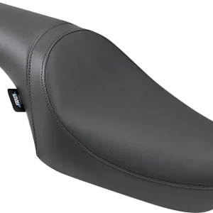 Authentic DRAG SPECIALTIES Predator Low Profile Smooth Vinyl Seat - Black - Sportster '82-'03