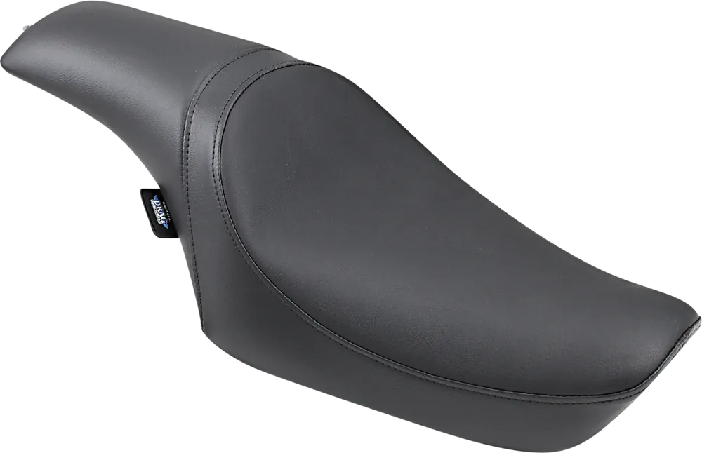 Authentic DRAG SPECIALTIES Predator Low Profile Smooth Vinyl Seat - Black - Sportster '82-'03