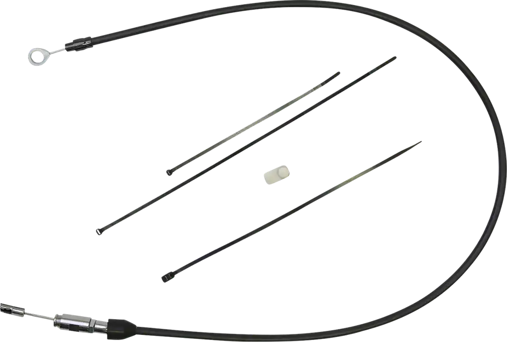 While Supplies Last DRAG SPECIALTIES Quick Connect Clutch Cable - Upper - 48" - Black/Black