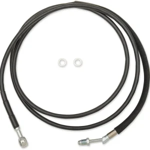 Wholesale DRAG SPECIALTIES Stainless Steel Hydraulic Clutch Line - Black - 76-1/8" - FLH '17-'20