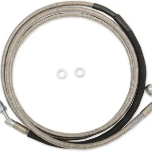 Affordable DRAG SPECIALTIES Stainless Steel Hydraulic Clutch Line - 80-1/8" - FLTRX '17-'20