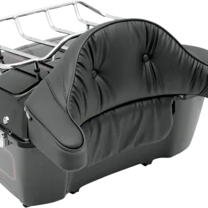 Viral DRAG SPECIALTIES Pillow King Tour Pak Pad - Black - FLH/FLT '86-'98