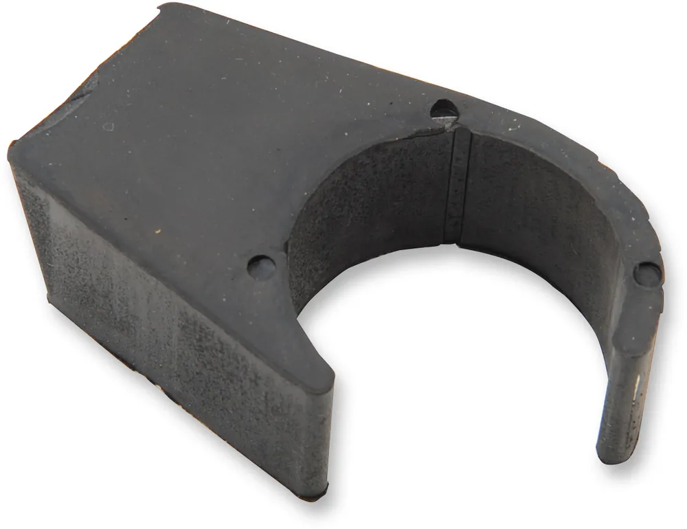 Affordable DRAG SPECIALTIES 1-1/4" Frame-Mount Clamp on Kickstand Bumper - Rubber - Dyna '91-'00