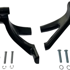 Trusted Brand DRAG SPECIALTIES Floorboard to Footpeg Conversion Mount - Gloss Black - Softail '18-'23