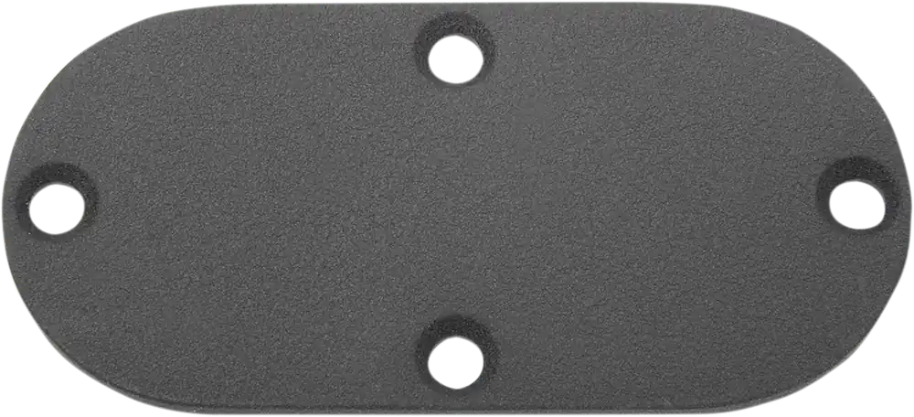 Viral DRAG SPECIALTIES Replacement Primary Chain Inspection Cover - Wrinkle Black