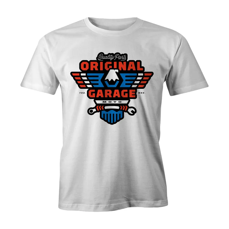 American Eagle Tee - White Fresh Stock