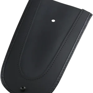 Viral DRAG SPECIALTIES Fender Bib Smooth Vinyl Center - Black - 10" - '04-'21 XL
