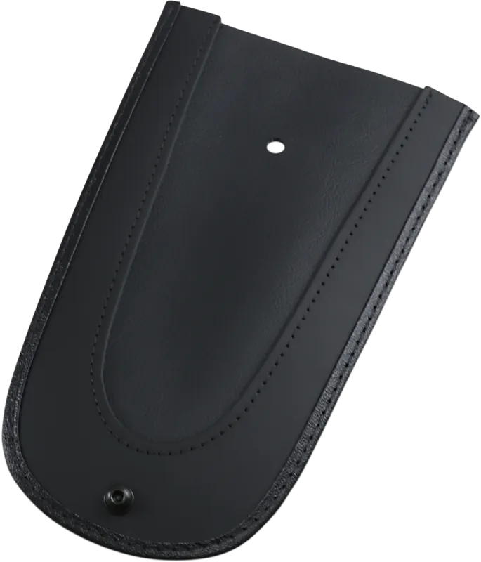 Viral DRAG SPECIALTIES Fender Bib Smooth Vinyl Center - Black - 10" - '04-'21 XL