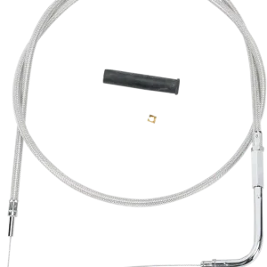 Trusted Brand DRAG SPECIALTIES Stainless Braided Throttle Cable - 45-1/2"