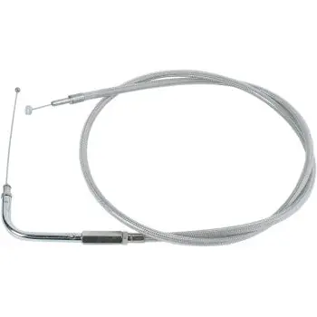 Bargain DRAG SPECIALTIES Stainless Braided Throttle Cable - 32-1/2"