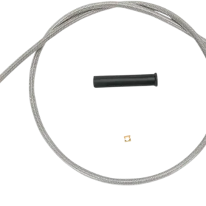 Warranty Included DRAG SPECIALTIES Stainless Braided Throttle Cable - 36"