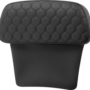 While Supplies Last SADDLEMEN Chopped Tour Pack Pad - Honeycomb - Black Stitching - FLH/FLT '14-'24