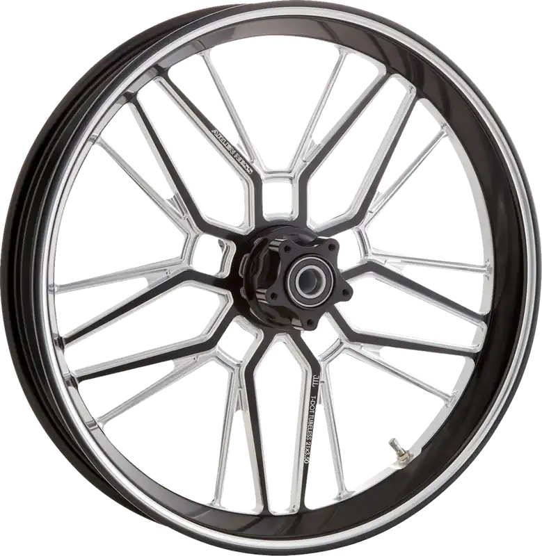 ARLEN NESS Split Spoke Forged Wheel - Black Anodized Contrast Cut - 19x3.25 Final Sale