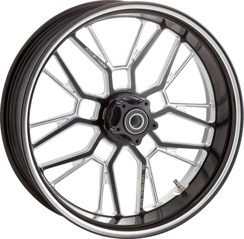 ARLEN NESS Split Spoke Forged Wheel - Black Anodized Contrast Cut - 18x5.5 One Day Deal