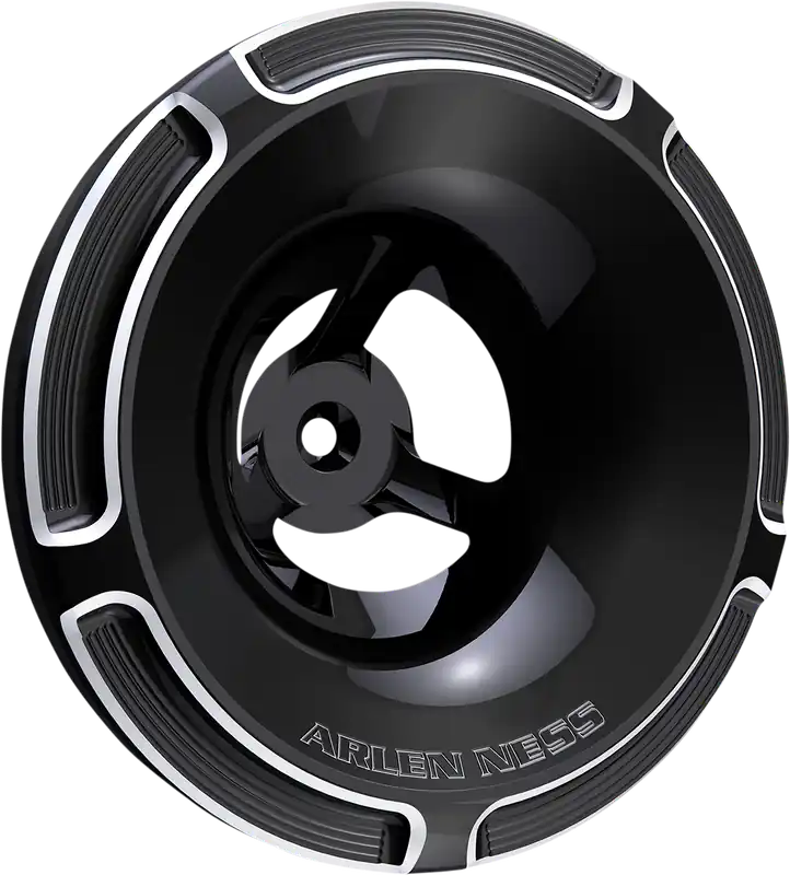 ARLEN NESS Velocity Air Cleaner Cover - Beveled - Black / Machined Markdown
