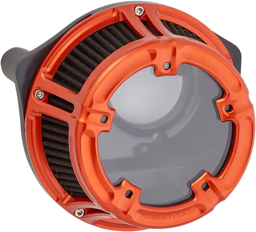 ARLEN NESS Method Clear Series Air Cleaner - Orange Anodized New Release
