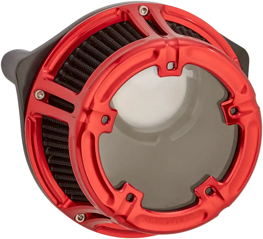 ARLEN NESS Method Clear Series Air Cleaner - Red Anodized Get Yours