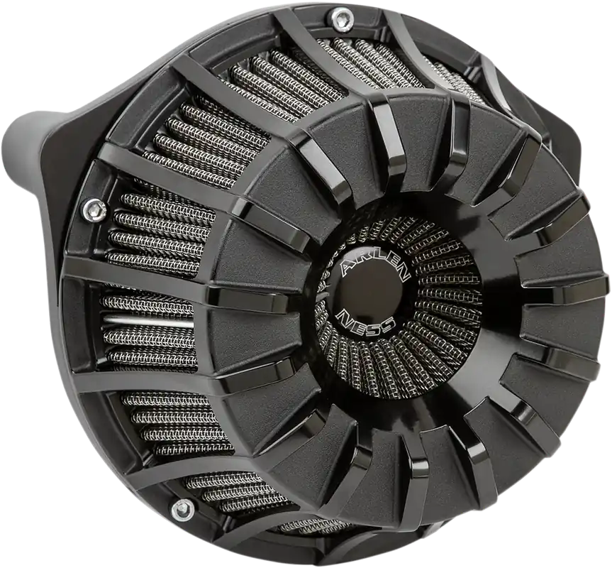 ARLEN NESS 15-Spoke Inverted Series Air Cleaner Kit - Black Free Delivery
