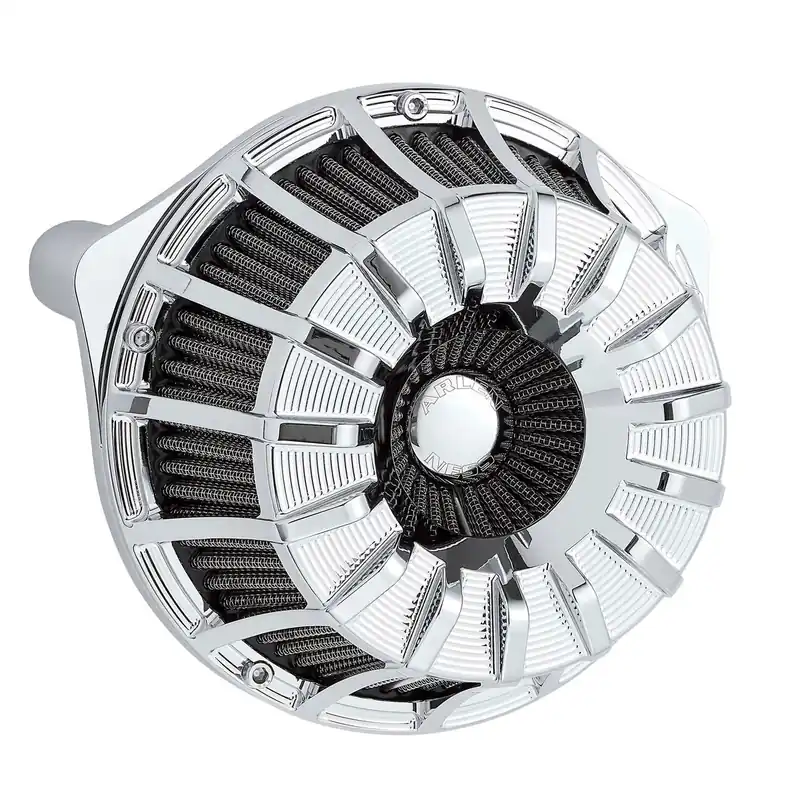 ARLEN NESS 15-Spoke Inverted Series Air Cleaner Kit - Chrome Big Sale