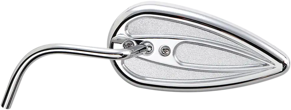 ARLEN NESS Mirror - Side View - Teardrop - Chrome - Left New Release
