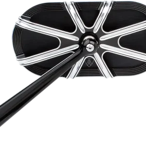 ARLEN NESS Mirror - Side View - Caged Series 10 Gauge - Black - Left Direct From Factory