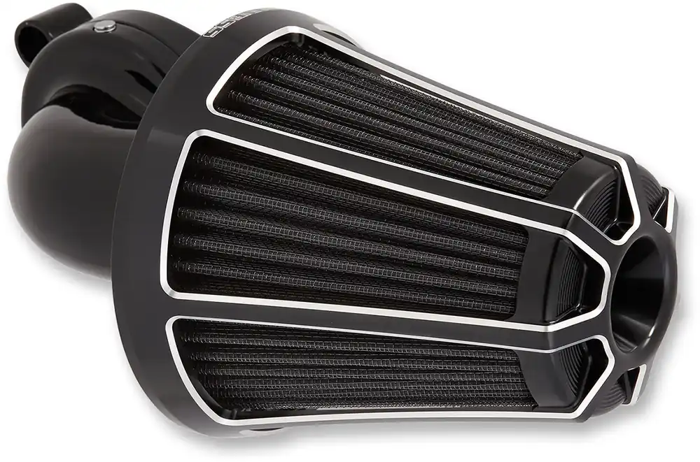 ARLEN NESS Beveled® Monster Sucker® Air Cleaner Kit - Black / Machined High Quality