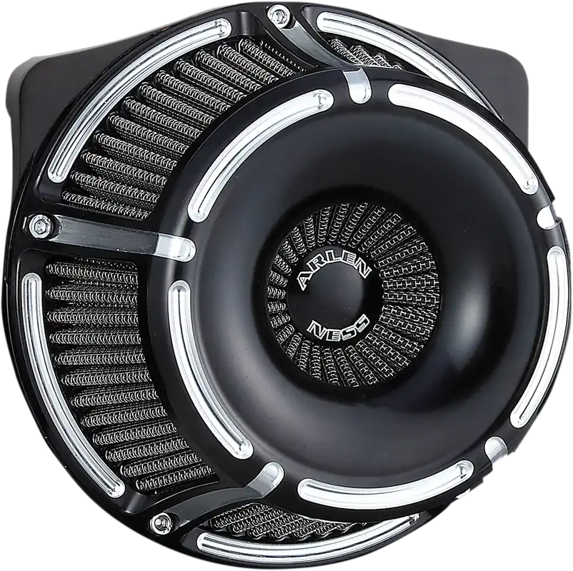 ARLEN NESS Slot Track Inverted Series Air Cleaner Kit - Black / Machined Grab Now
