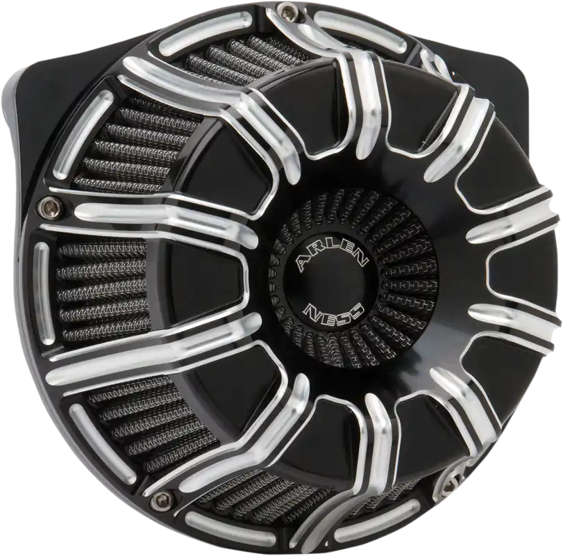 ARLEN NESS 10 Gauge Inverted Series Air Cleaner Kit - Black / Machined High Quality