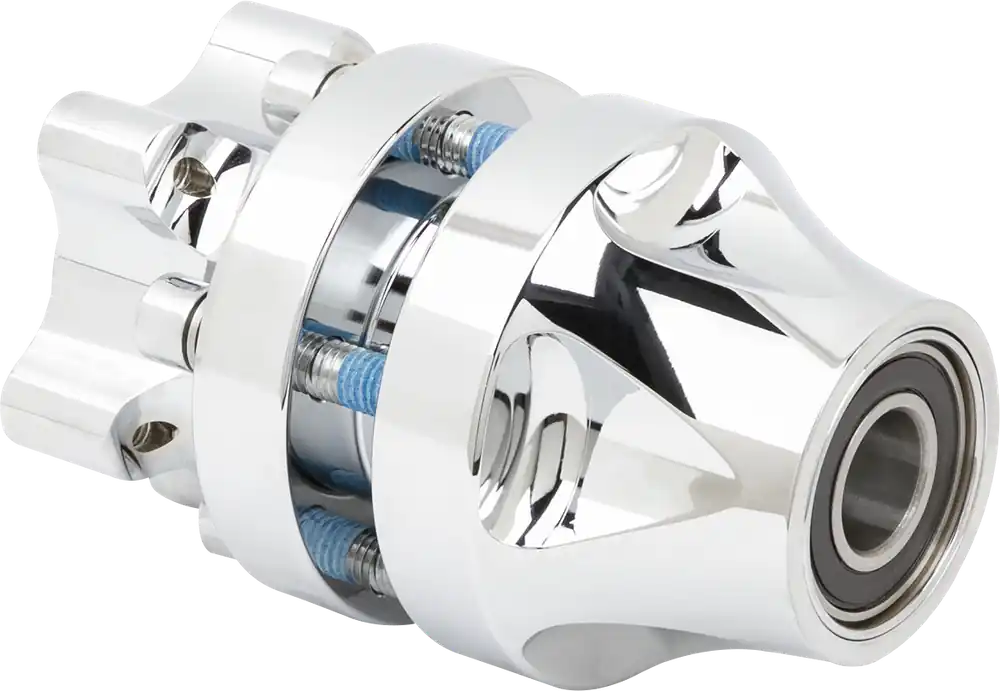 ARLEN NESS Front Single Disc Cartridge Hub Kit - Chrome - '18-'22 FXBB Budget