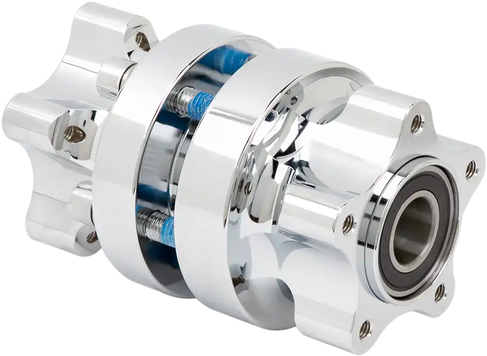 ARLEN NESS Front Dual Disc Cartridge Hub Kit - Chrome - '18-'23 FXFB Authentic