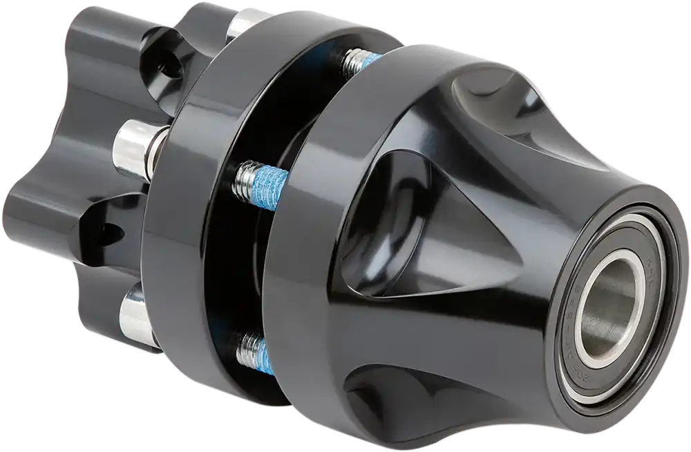 ARLEN NESS Front Single Disc Cartridge Hub Kit - Anodized Black - '00-'07 Touring Instant Buy