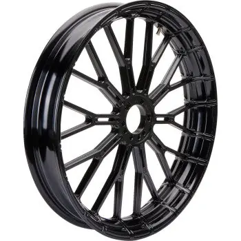 Authentic ARLEN NESS Y-Spoke Forged Wheel - Front - Semi-Gloss Black - 19x3.25
