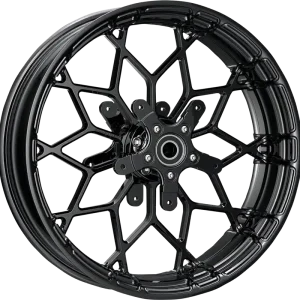 ARLEN NESS Fat Factory Forged Front Wheel Kit - Dual Disc - Black - 18x5.5 Price Drop